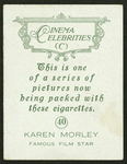 Karen Morley.