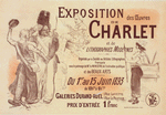 Affiche pour l' "Exposition Charlet".