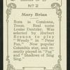 Mary Brian.
