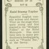 Enid Stamp-Taylor.
