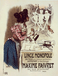 Affiche pour le "Linge Monopole".
