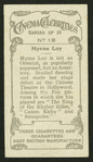 Myrna Loy.