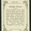 Madge Evans.