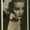 Marlene Dietrich.