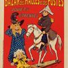 Affiche pour le "Bazar des Halles et Postes".
