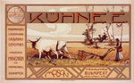 Affiche tchèque pour la "Maison Kühnee"
