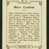 Mary Carlisle.