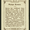 Madge Evans.