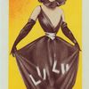 Affiche pour une "Entrée de Clownesse", par Félicien Champsaur.