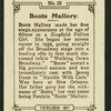 Boots Mallory.