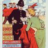 Affiche pour la Cie de l'Ouest : "Paris-Londres".
