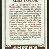 Alma Taylor.