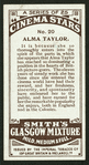 Alma Taylor.