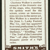 Charlotte Walker.
