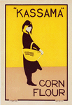 Affiche anglaise pour le "Corn Flour Kassama".