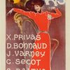 Affiche pour le "Cabaret des Arts".