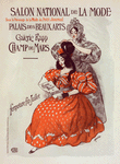 Affiche pour le "Salon de la Mode".