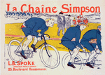Affiche pour la "Chaîne Simpson".