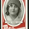 M'lle. Alesia Leon.