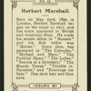Herbert Marshall.