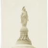 Thomas Crawford : Freedom (bronze). On the dome of the Capitol, Washington. The figure is 19 ft. 6 in. in height, weight 12.985 lbs. Sometimes called Liberty also Columbia. (Smithsonian Institution).