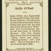 Sally O'Neil.