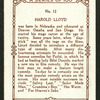 Harold Lloyd.