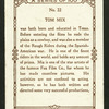 Tom Mix.