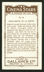 Marguerite De La Motte.