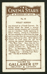 Violet Hopson.