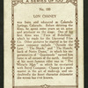 Lon Chaney.