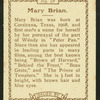 Mary Brian.