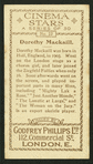 Dorothy MacKaill.
