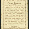 Janet Gaynor.