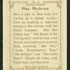 May McAvoy.