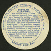 Rudolph Valentino.
