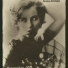 Greta Garbo.