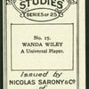 Wanda Wiley.