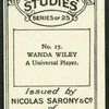 Wanda Wiley.