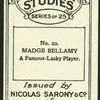 Madge Bellamy.