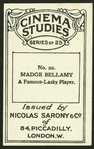 Madge Bellamy.