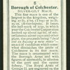 Silver-gilt mace, Colchester.