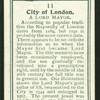 Lord Mayor, London.