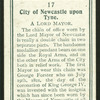 Lord Mayor, Newcastle.