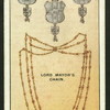 Silver livery collars, Lord Mayor's chain, York.