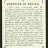 Campbell of Argyll.