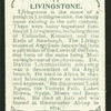 Livingstone.