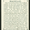 Macaulay.
