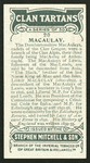 Macaulay.