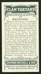 Matheson.